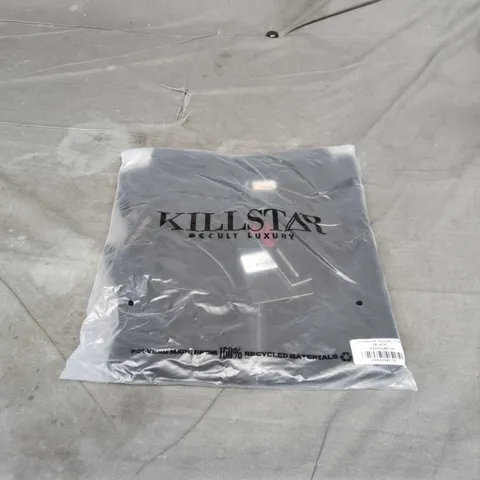 KILLSTAR FURROWS HOODED TOP – BLACK