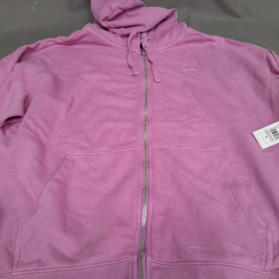 VANS PURPLE JACKET WITH HOODIE - MEDIUM