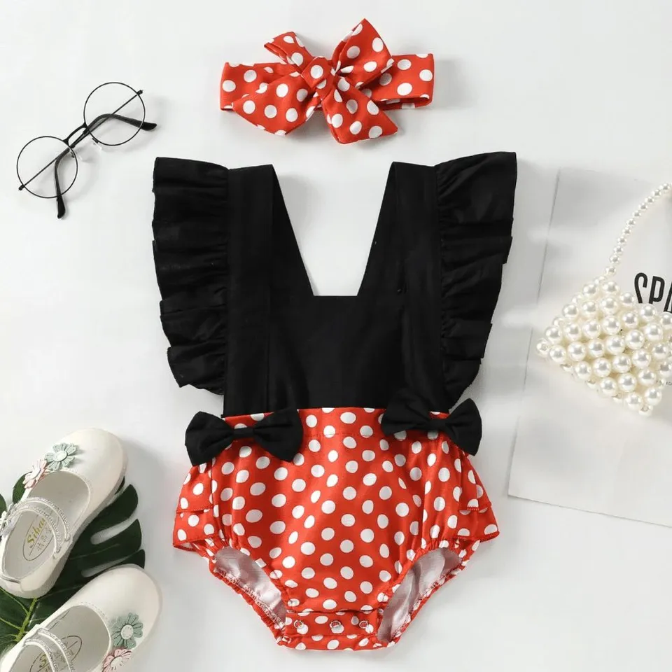 APPROXIMATELY 5 BRAND NEW RED MINNIE BABY DRESS UP_RED-MINNIE-70