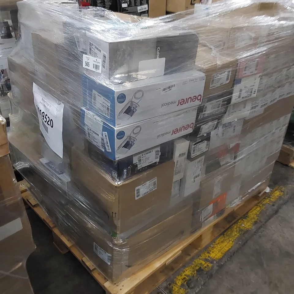 PALLET OF APPROXIMATELY 134 ASSORTED HOUSEHOLD & ELECTRICAL PRODUCTS TO INCLUDE