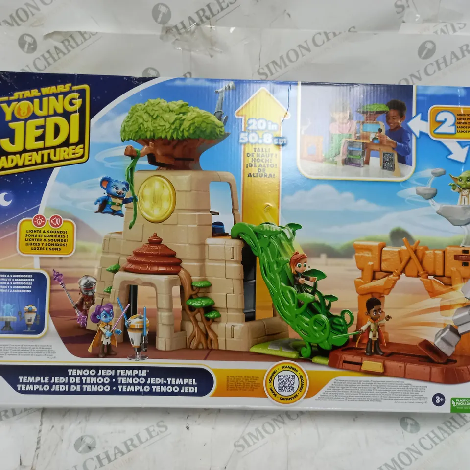 BOXED STAR WARS TENOO JEDI TEMPLE PLAYSET 