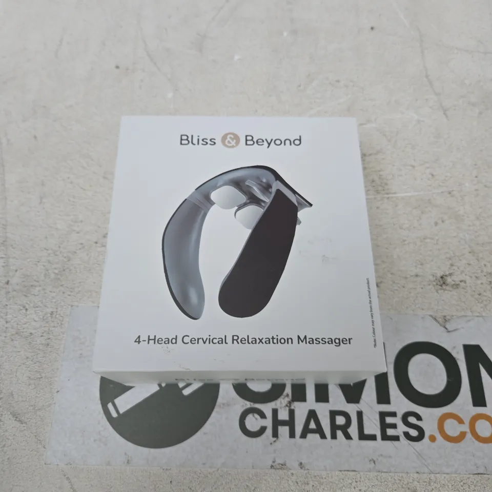 BLISS & BEYOND 4-HEAD CERVICAL RELAXATION MASSAGER