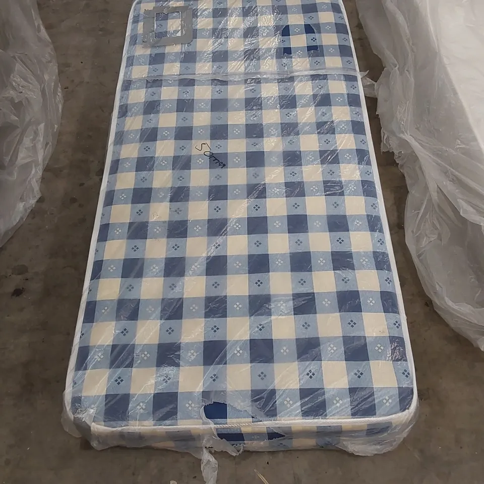 QUALITY BAGGED STARLIGHT OPEN COIL SINGLE 3' MATTRESS