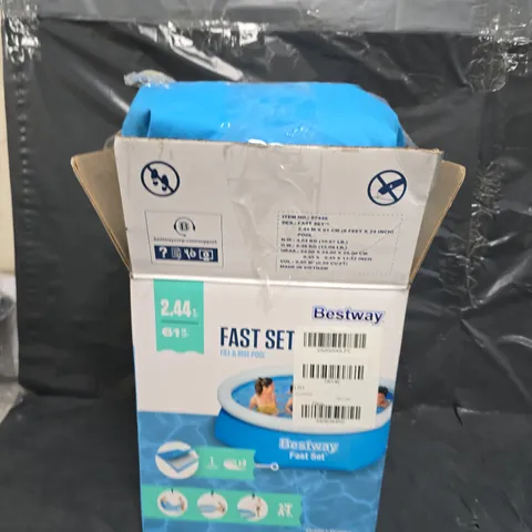 BESTWAY 8FT FAST SET POOL 