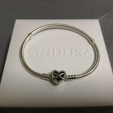 PANDORA INFINITY HEART BRACELET