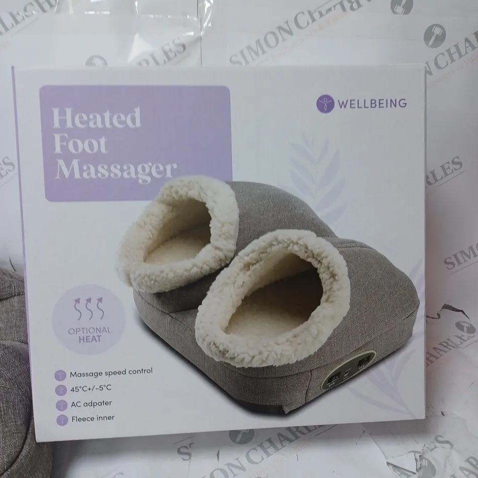 WELLBEING HEATED FOOT MASSAGER