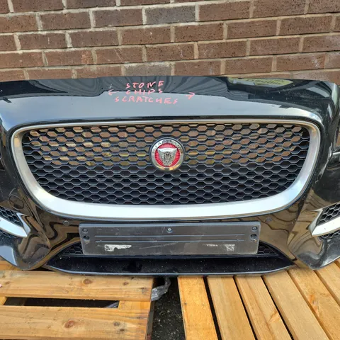 JAGUAR XE BLACK FRONT BUMPER - L2LTC - COLLECTION ONLY