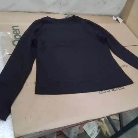 BOXED BRAND NEW APPROXIMATELY 30 SIMPLY BE SHEER SHOULDER TOP BLACK SIZE 16