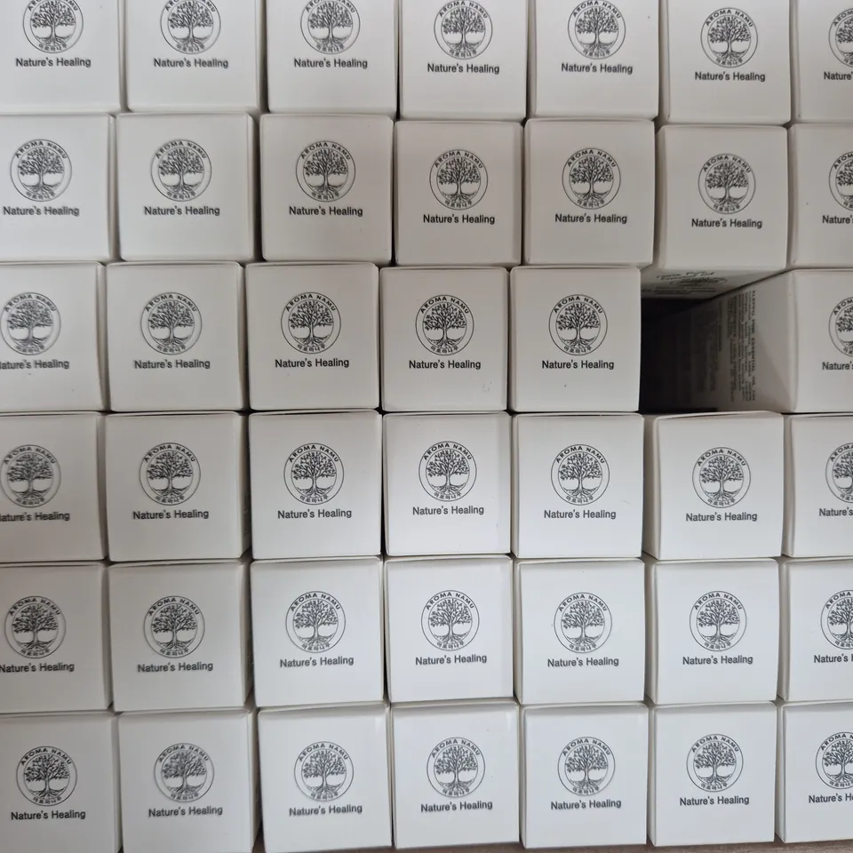 BOX OF APPROXIMATELY 50 NATURE'S HEALING ESSENTIAL OIL - ALEPPO PINE (10ML)
