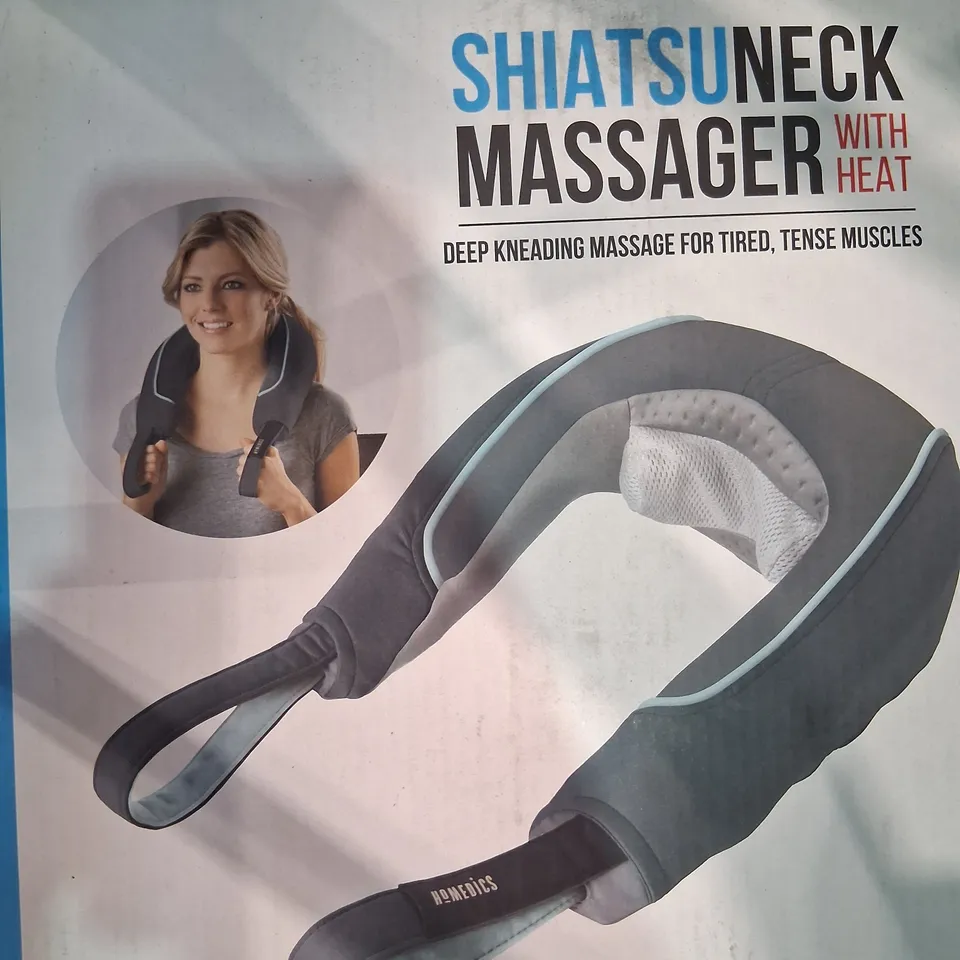 BOXED HOMEDICS SHIATSU NECK MASSAGER NMS-255-GB