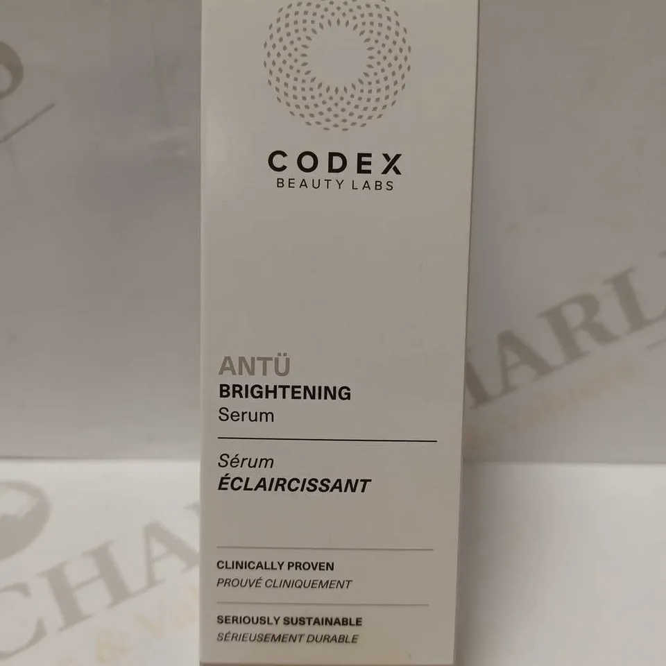 CODEX LABS ANTÜ BRIGHTENING FACE SERUM 30ML