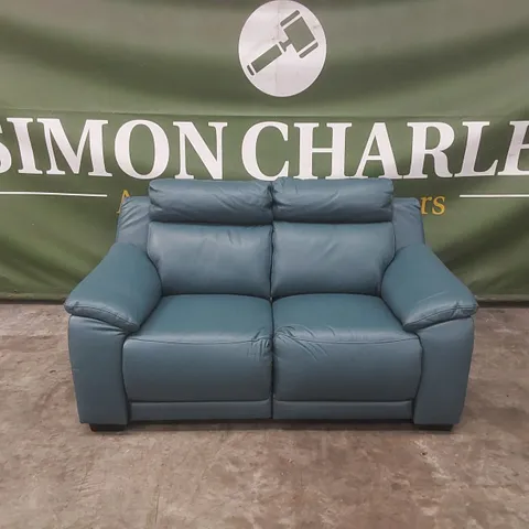 QUALITY DESIGNER LAYAHNA 169CM GENUINE LEATHER PILLOW TOP ARM RECLINING SOFA