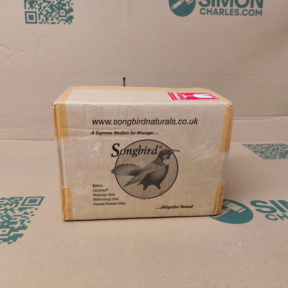 SONGBIRD UNSCENTED LIQUIWAX MASSAGE MEDIUM NUT FREE NATURAL 500ML