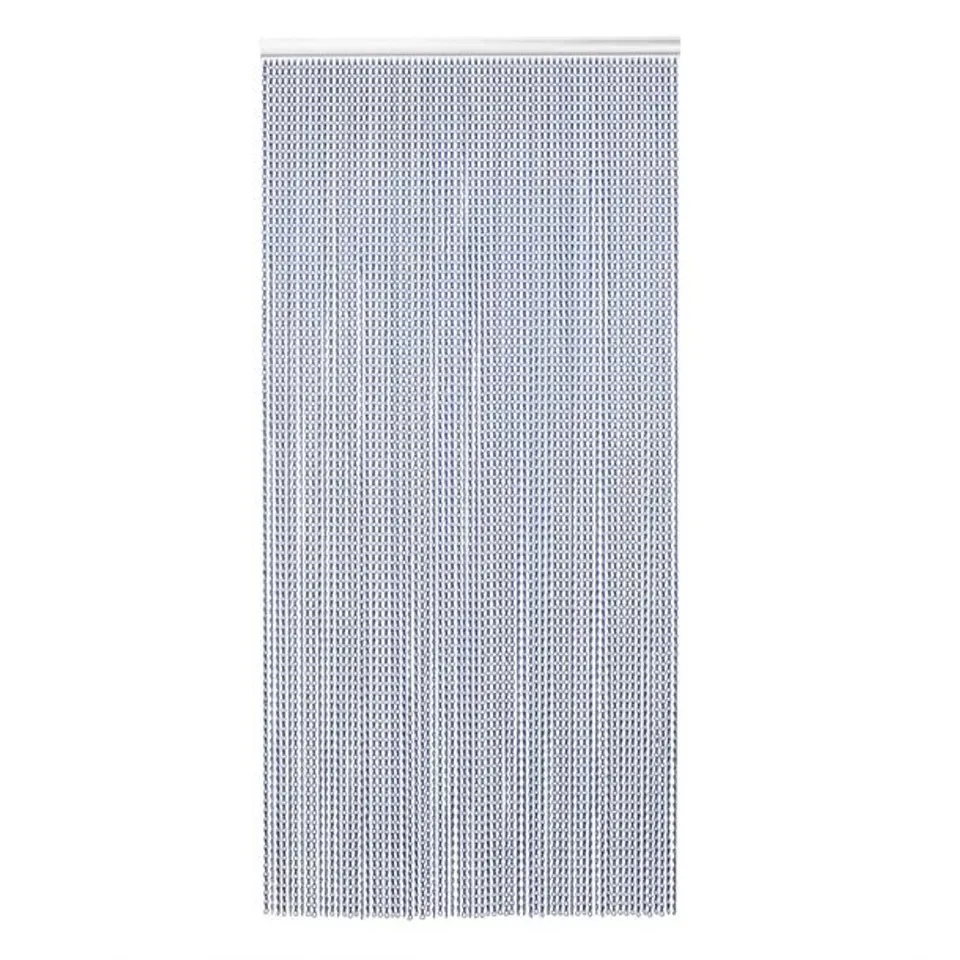 BOXED EAZYZAP CHAIN DOOR FLY SCREEN BLUE