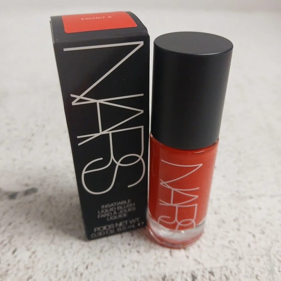 BOXED NARS INSATIABLE LIQUID BLUSH - EXHIBIT A