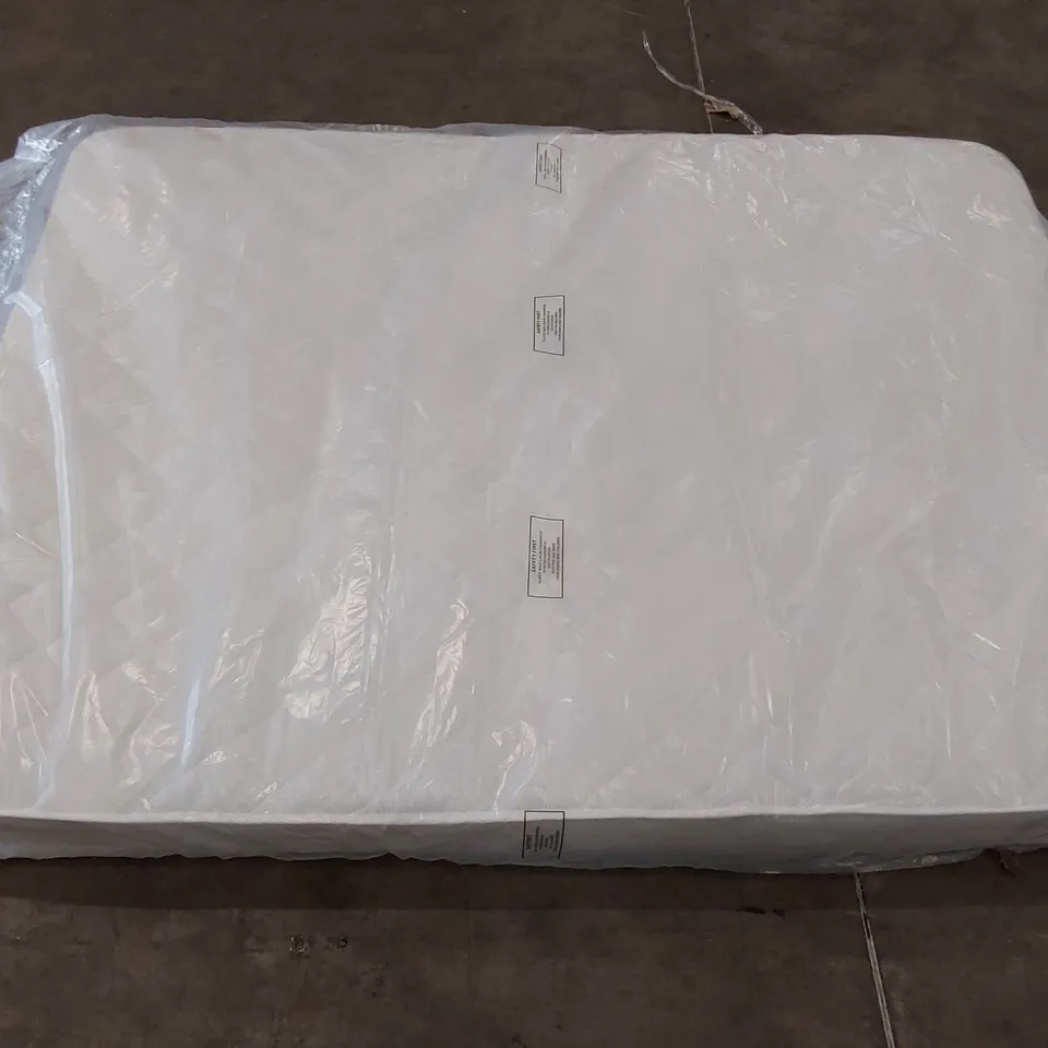 QUALITY BAGGED ASPIRE COOL DIAMOND TILE QUILTED - DOUBLE COMFORT NON MEMORY CORE - WHITE ASPIRE COOL DIAMOND BORDER KING SIZE 8" ROLLED MATTRESS 