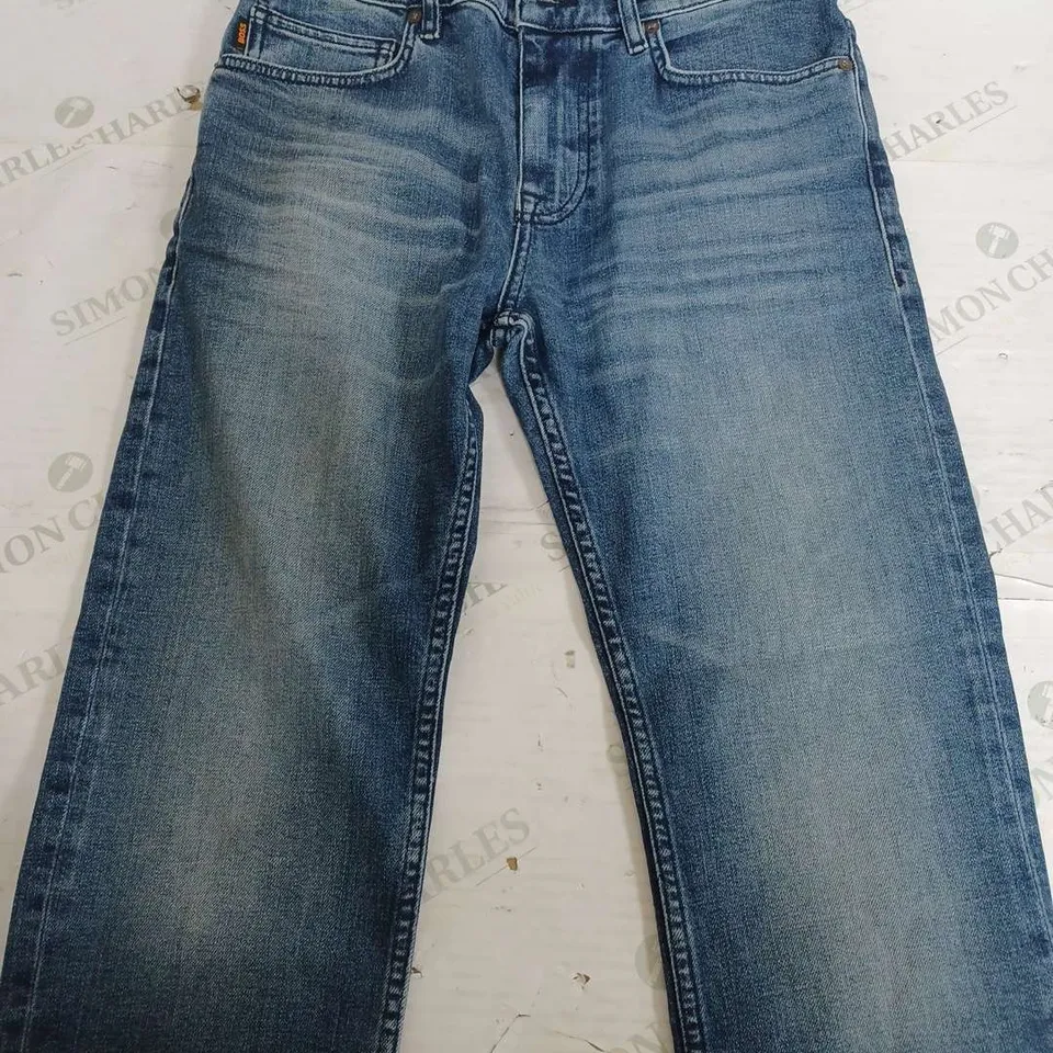 BOSS DELAWARE SLIM DENIM JEANS IN BLUE - W30 L32