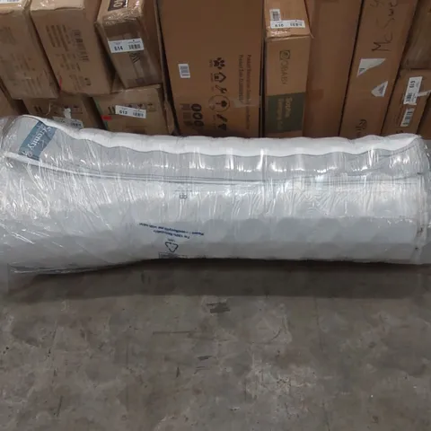 QUQLITY BAGGED AND ROLLED SERENITY HYBRID TRIO MENTORY FOAM - 135CM DOUBLE