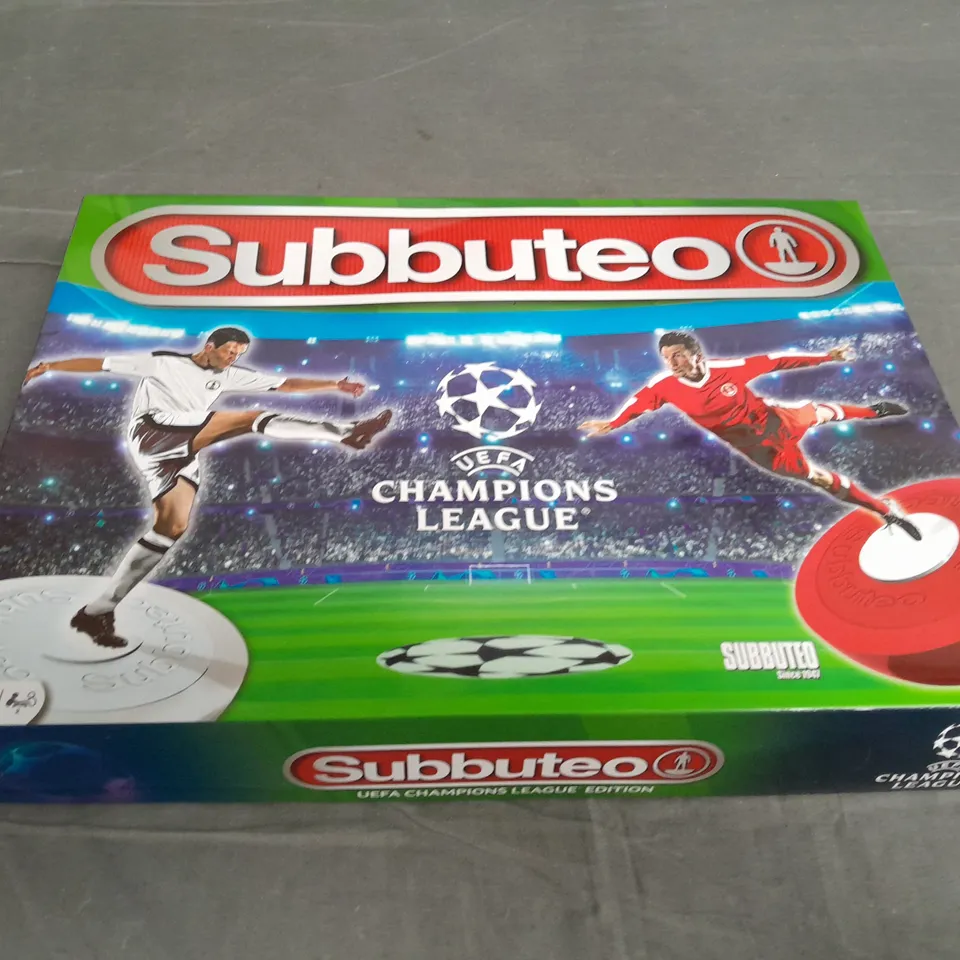 SUBBUTEO - UEFA CHAMPIONS LEAGUE EDITION