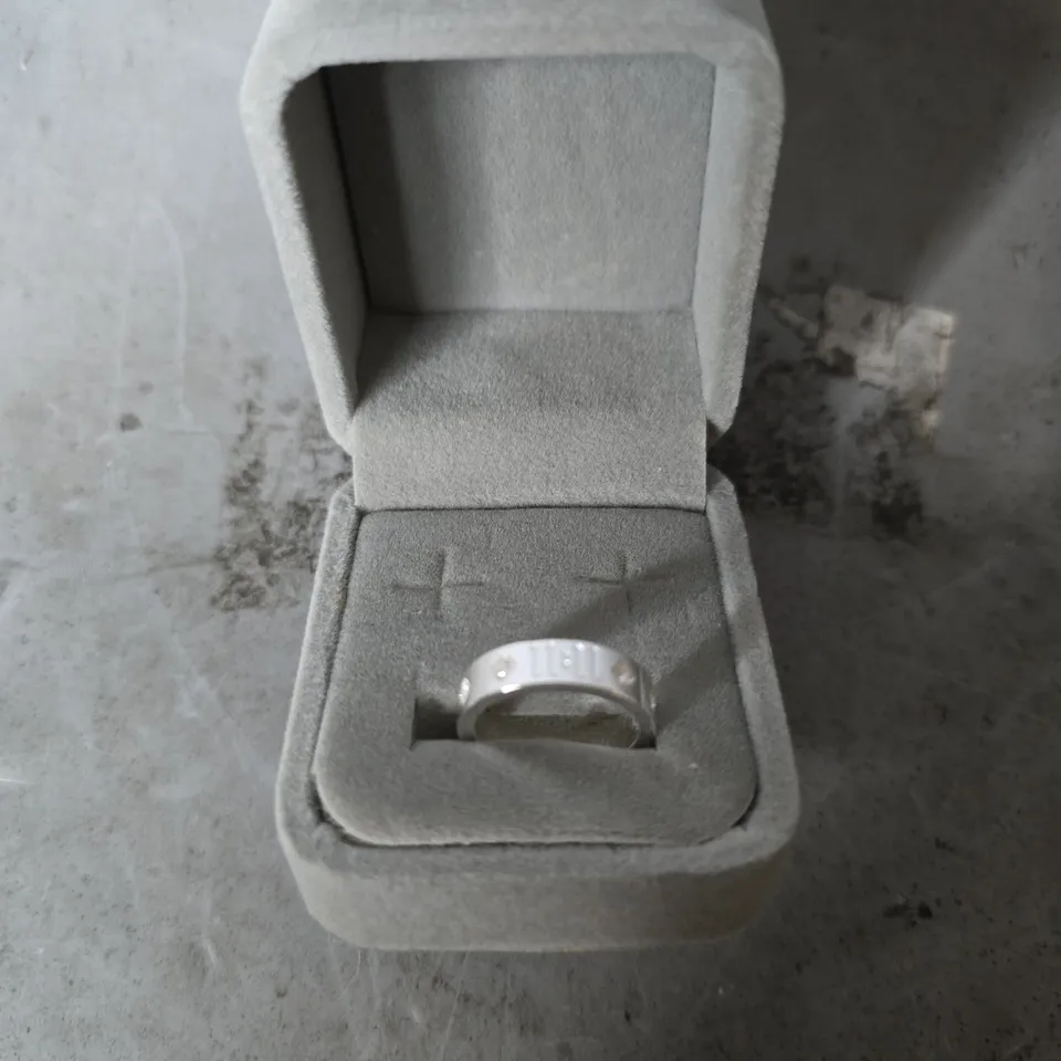 BOXED SAY IT WITH DIAMONDS 11.11 RING - SIZE UNSPECIFIED