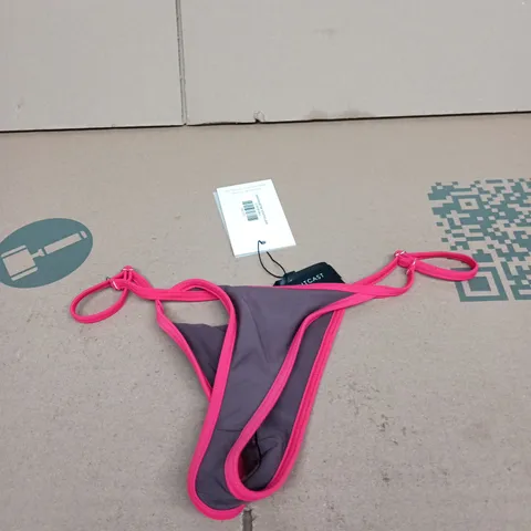 OUTCAST CASSIDIE BIKINI BOTTOMS BROWN SMALL TAGGED