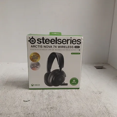 STEELSERIES ARCTIS NOVA 7X WIRELESS GEN2 HEADPHONES DESIGNED FOR XBOX