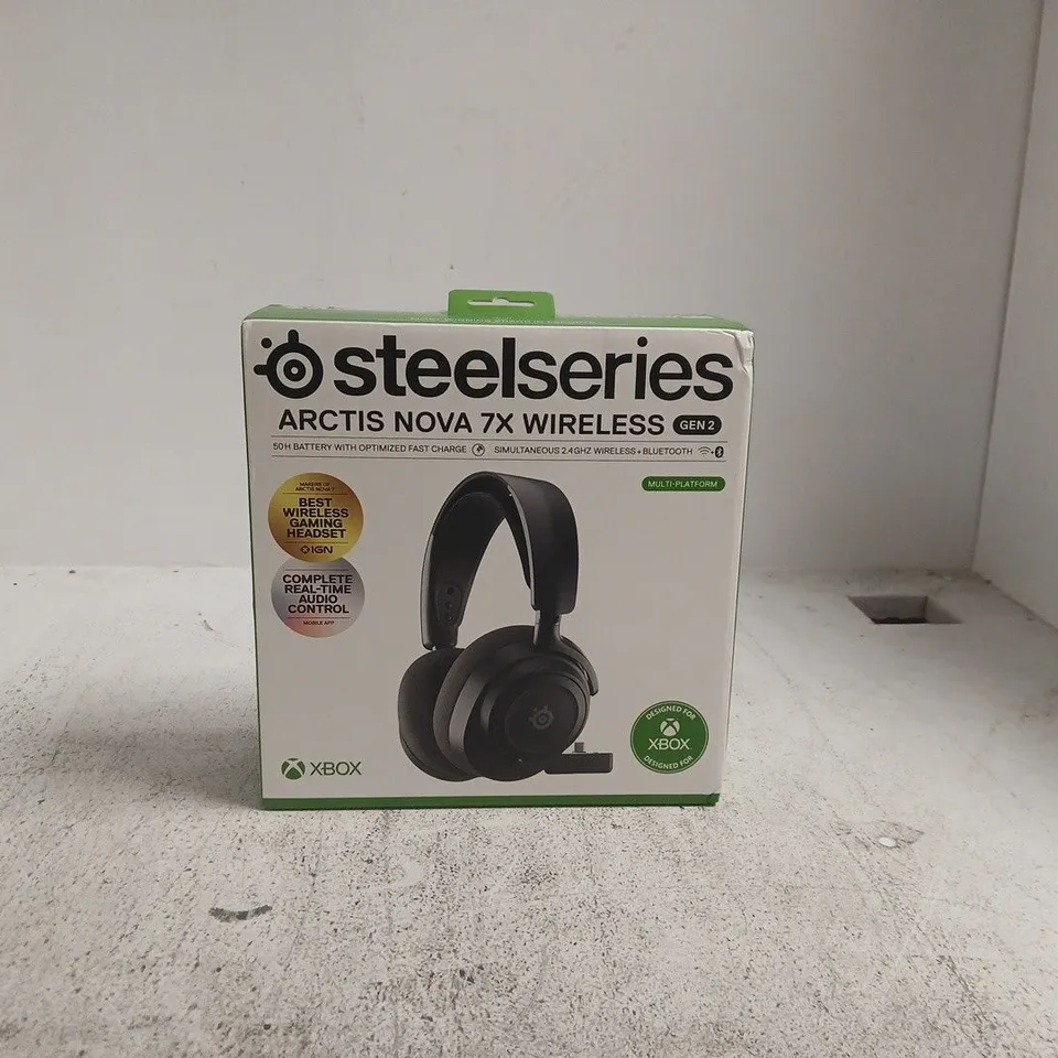 STEELSERIES ARCTIS NOVA 7X WIRELESS GEN2 HEADPHONES DESIGNED FOR XBOX