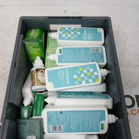 APPROXIMATELY 20 ASSORTED ITEMS INCLUDING EYE DISINFECTANT, NICOTINE PATCHES ETC. 