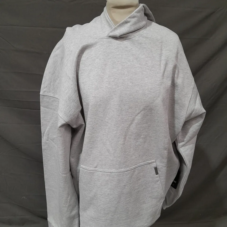 REPRESENT INITIAL HOODIE IN ICE GREY - LARGE