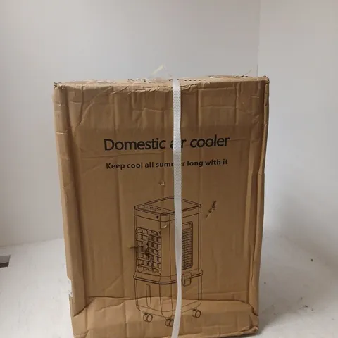 BOXED DOMESTIC AIR COOLER – PORTABLE EVAPORATIVE COOLER