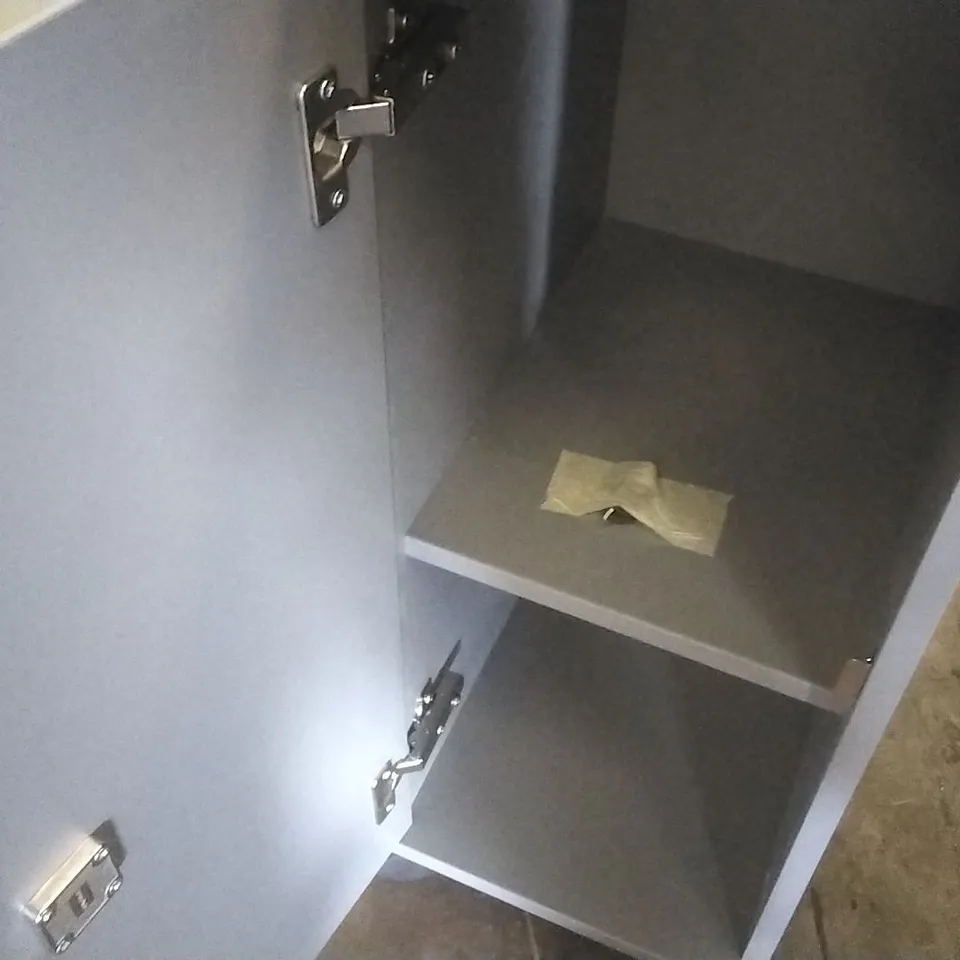 DESIGNER SANITISER STATION CABINET DUST GREY