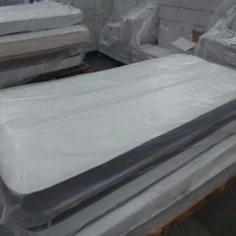 BAGGED WHITE NOISE NATURAL OPEN COIL SINGLE MATTRESS 