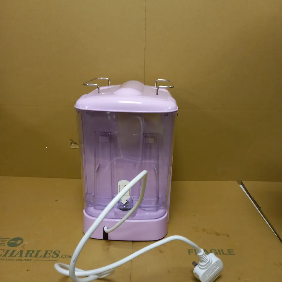 SWAN RETRO PUMP ESPRESSO COFFEE MACHINE, PINK