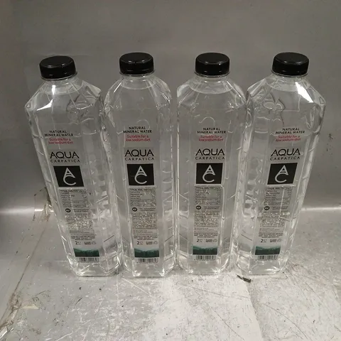 AQUA CARPACITA NATURAL MINERAL WATER 4X2L - COLLECTION ONLY