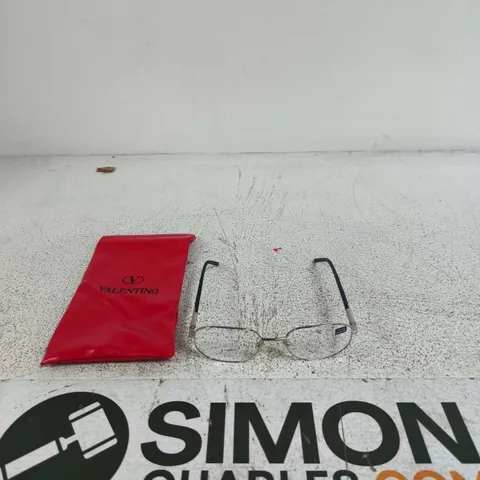 VALENTINO EYEWEAR – METAL RIM GLASSES, MADE IN ITALY 