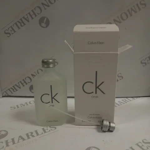 CALVIN KLEIN CK ONE 100ML EAU DE TOILETTE