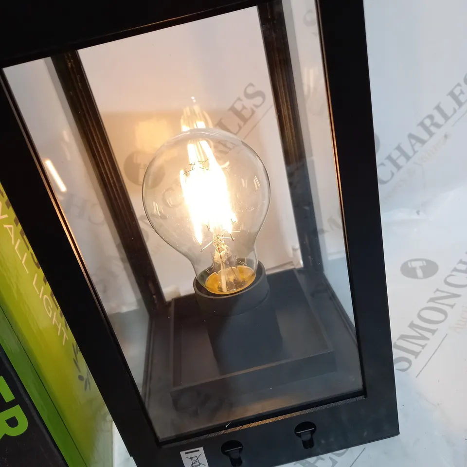 BOXED DORCHESTER SOLAR WALL LIGHT 
