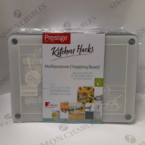 BRAND NEW PRESTIGE KITCHEN HACKS MULTIPURPOSE CHOPPING BOARDS