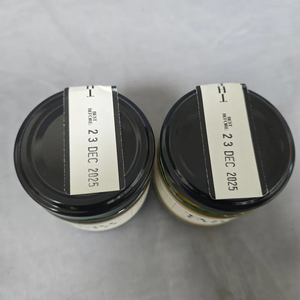 LOT OF 2 THE MOSS WAY SEA MOSS GELS - 1265ML ELDERBERRY + TUMERIC