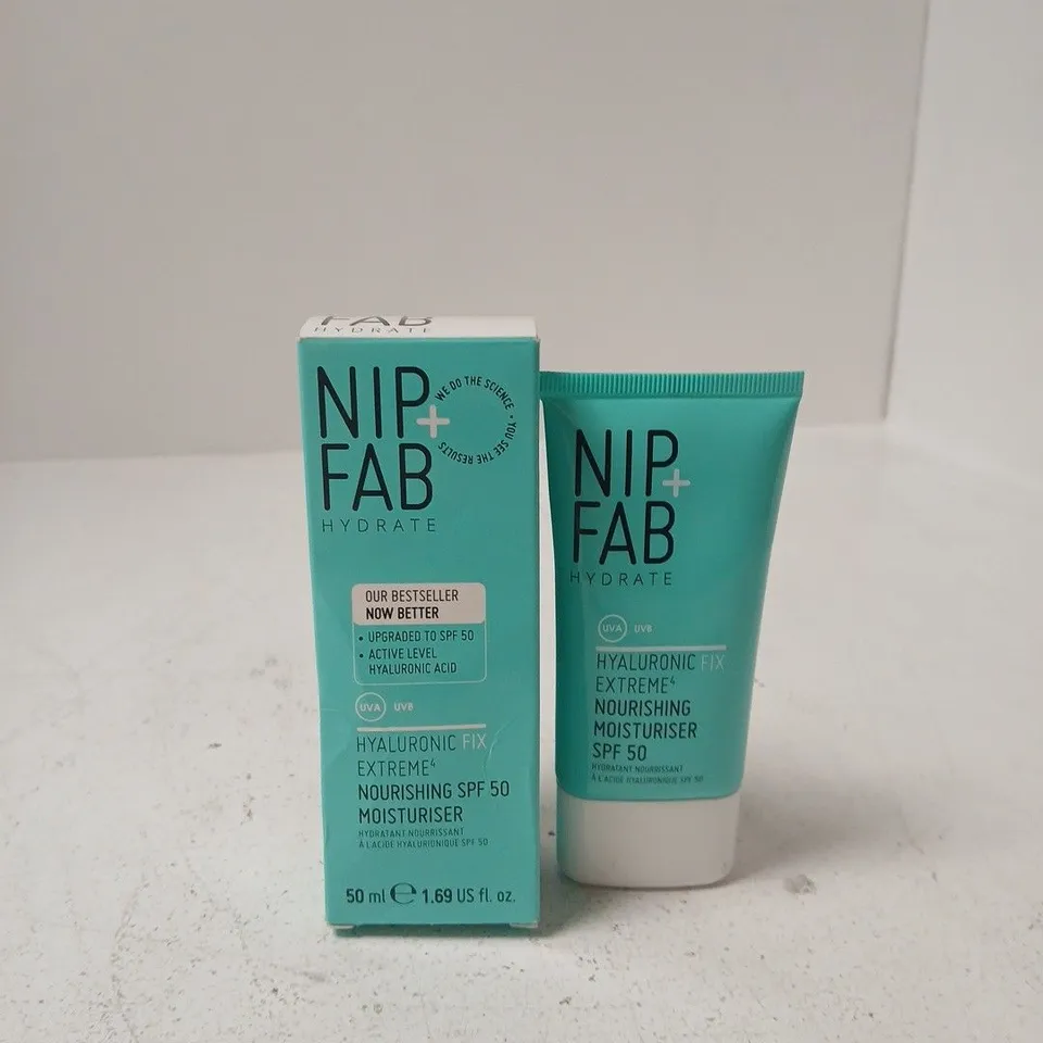 BOXED NIP+FAB HYALURONIC FIX EXTREME NOURISHING MOISTURISER SPF50, 50 ML