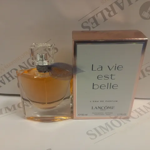 BOXED LANCOME LA VIE EST BELLE L'EAU DE PARFUM 50ML