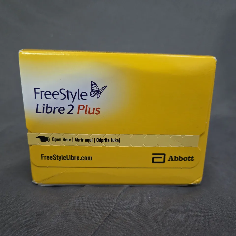 FREE STYLE LIBRE 2 PLUS FLASH GLUCOSE MONITORING SYSTEM