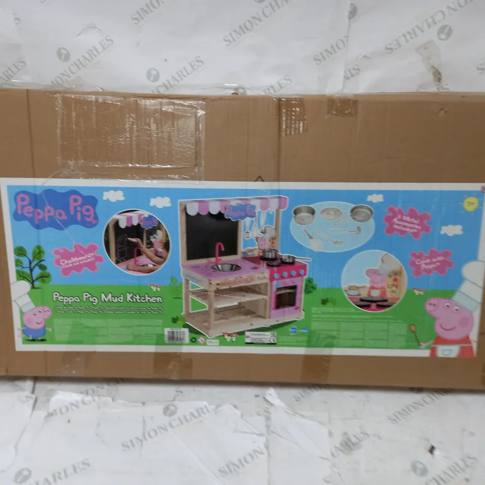 BOXED PEPPA PIG MUD KITCHEN PLAY SET - COLLECTION ONLY 