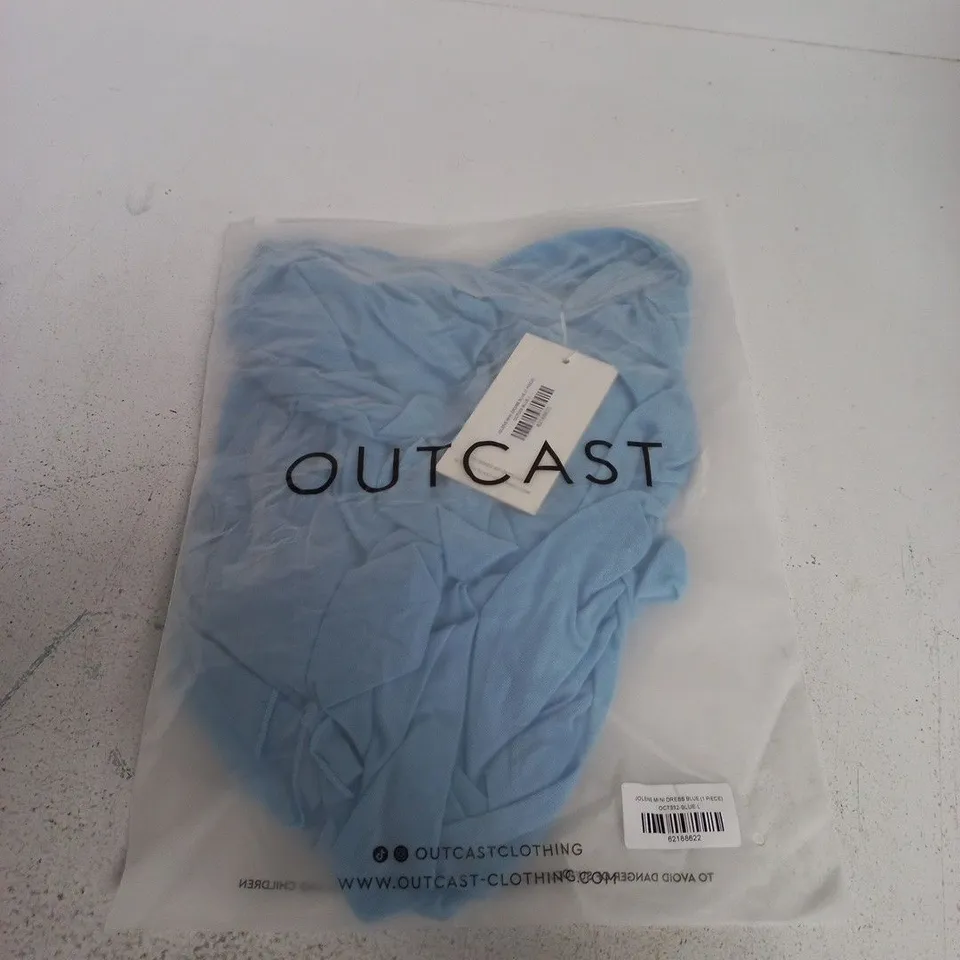 OUTCAST JOLENE MINI DRESS BLUE – SIZE L (1 PIECE)
