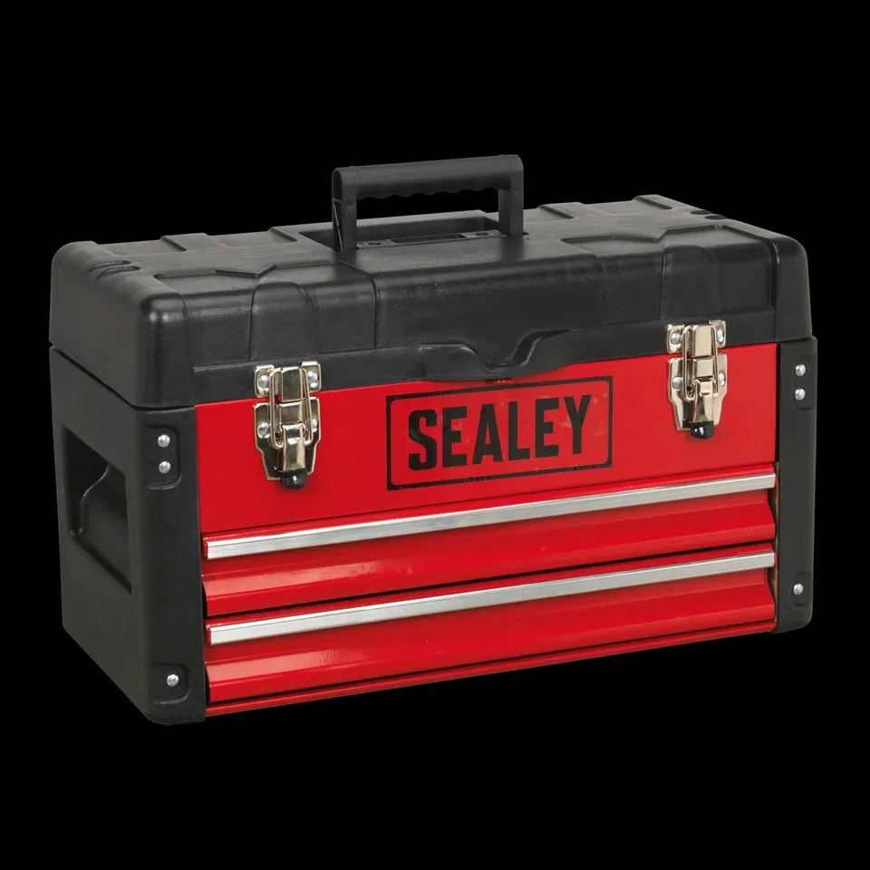 BOXED 2 DRAWER TOOLBOX