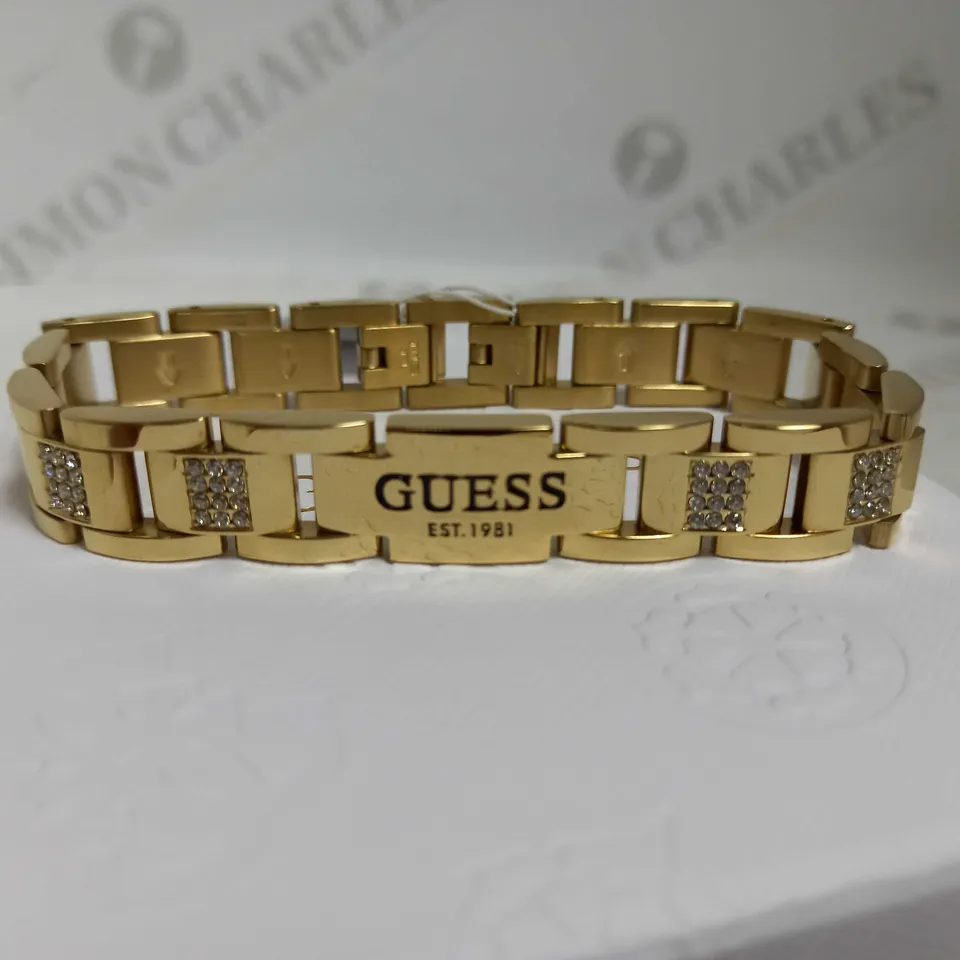 GUESS FRONTIERS GENTS CURB BRACELET RRP £79