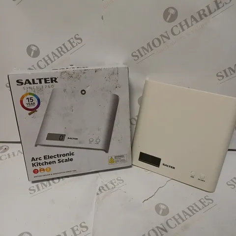 SALTER ARC ELECTRONIC KITCHEN SCALE