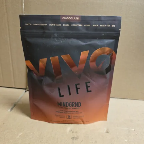 MINDGRND FUNCTIONAL ENERGY – CHOCOLATE FLAVOUR, 14 SERVINGS 154G