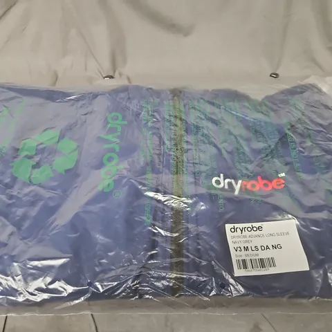 DRYROBE ADVANCE LONG SLEEVE NAVY GREY – SIZE MEDIUM (V3)