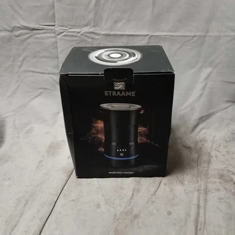 STRAAME 600ML MILK FROTHER, BOXED